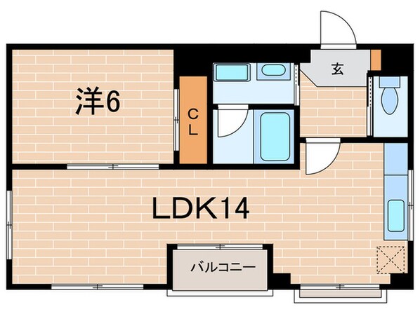 芦屋ニューコーポ２番館の物件間取画像